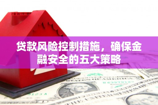 天门贷款风险控制措施，确保金融安全的五大策略