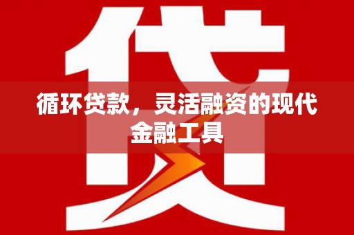天门循环贷款，灵活融资的现代金融工具