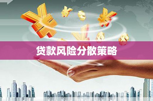 天门贷款风险分散策略