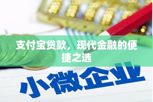 天门支付宝贷款，现代金融的便捷之选