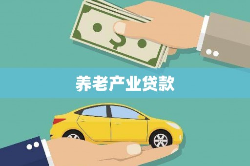 天门养老产业贷款