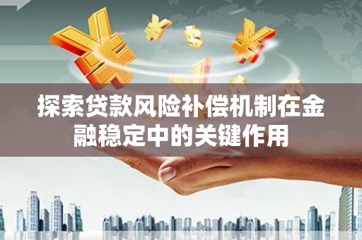 天门探索贷款风险补偿机制在金融稳定中的关键作用